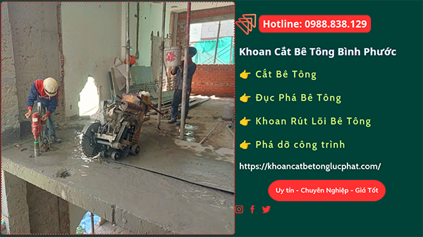 Dịch vụ khoan cắt bê tông - Khoan Cắt Bê Tông Lực Phát - Công Ty Khoan Cắt Bê Tông Lực Phát